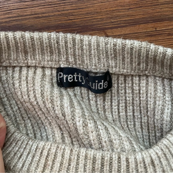 Pretty Guide Cable Knit Sweater Women's M - Picture 4 of 5